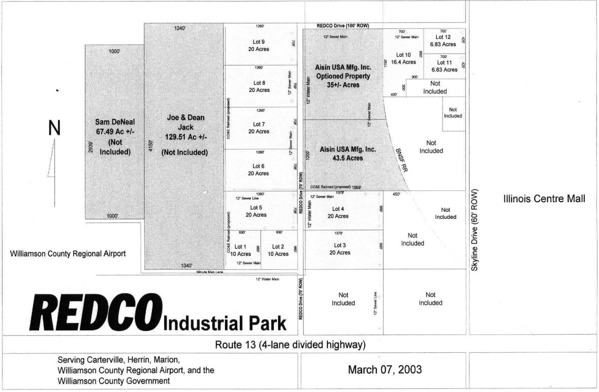 redco map